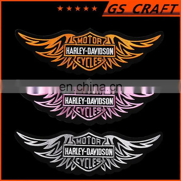 Custom made color and size embroidery patch