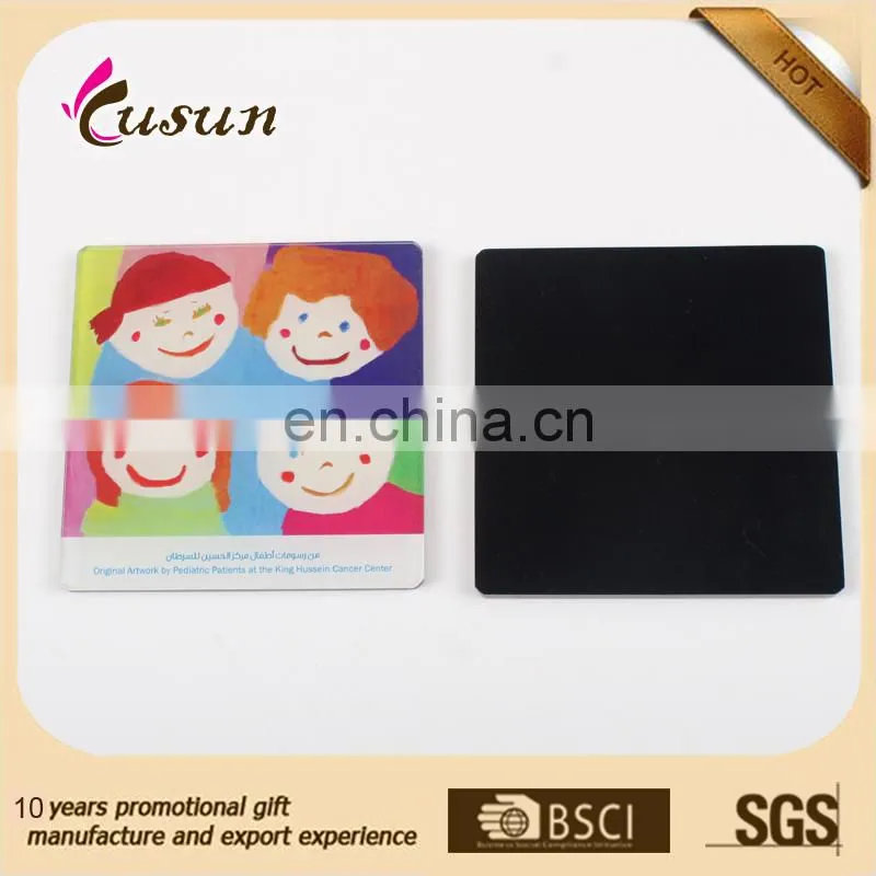 2016 new designs customized acrylic coaster, tea pad, cup mad