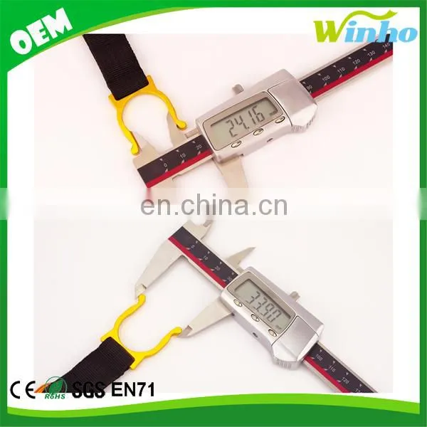 Winho Travel Hiking Carabiner Belt Clip Key Chain with Water Bottle Holder