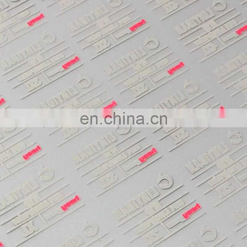 Made in China polyester cotton care label