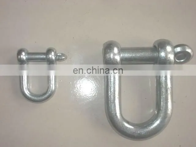 Rigging hardware bolt type chain shackle