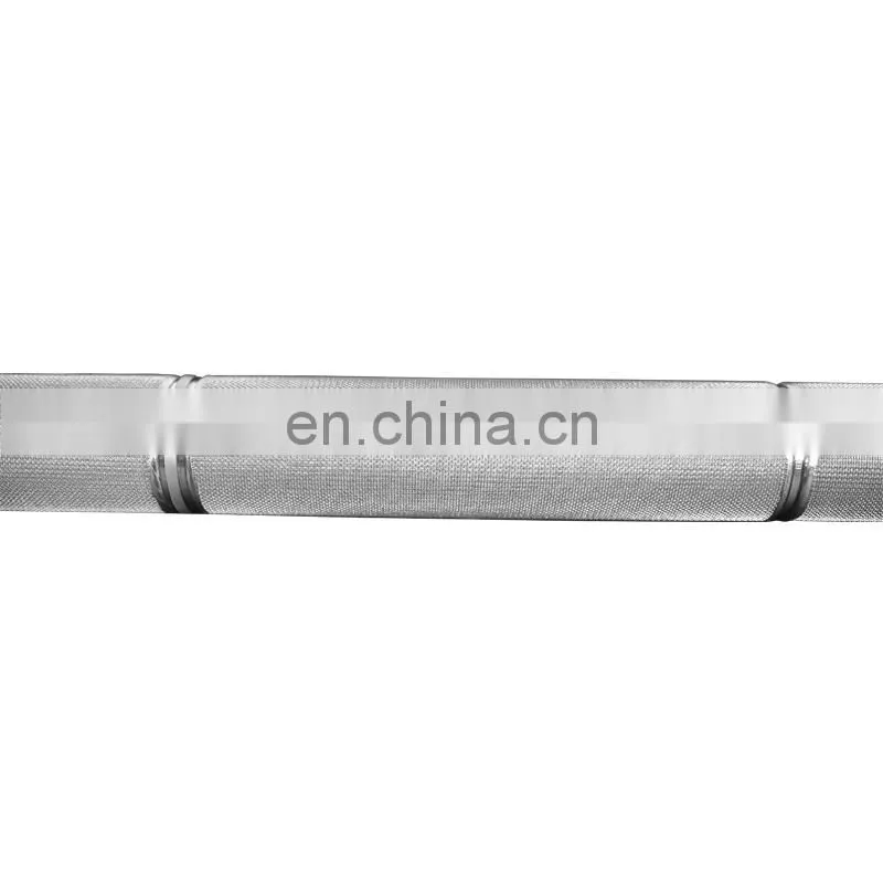 Stainless steel sintered mesh metal filter element for air