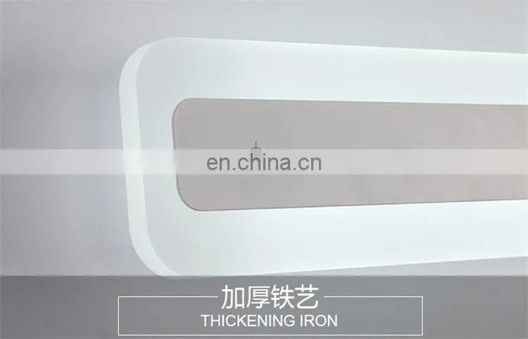 Simple design waterproof and anti-fog mirror light for bathroom hotell
