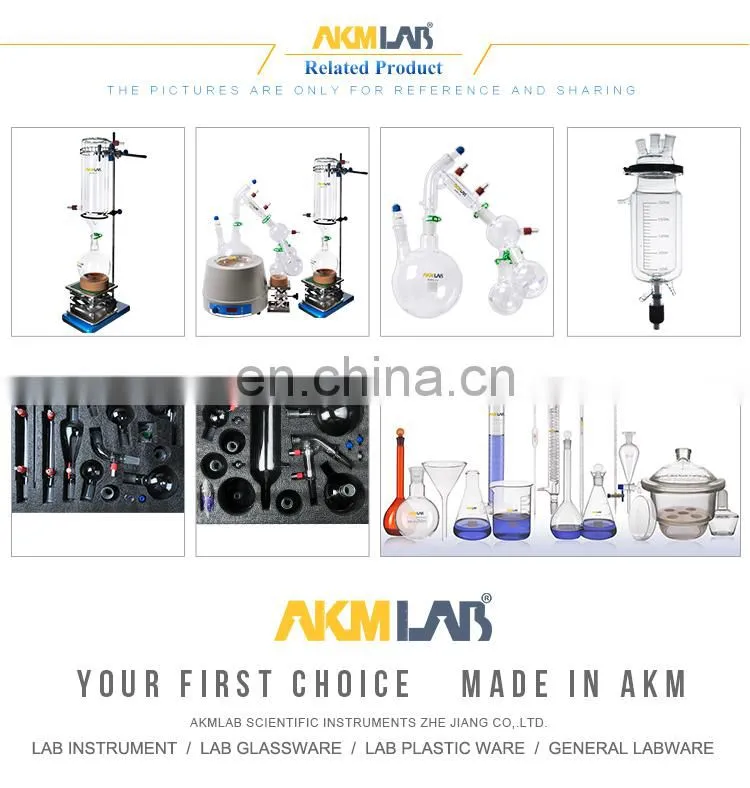 AKM LAB Manufacturer Chemistry Equipment Glassware Distillation Kit
