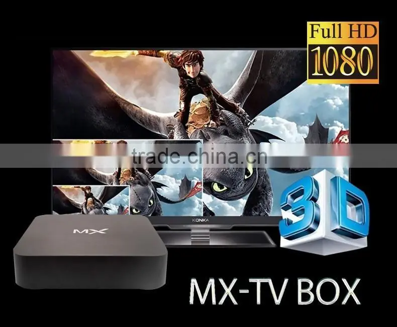 smart wifi android 8726-MX 1080P 3D LC- MX TV box