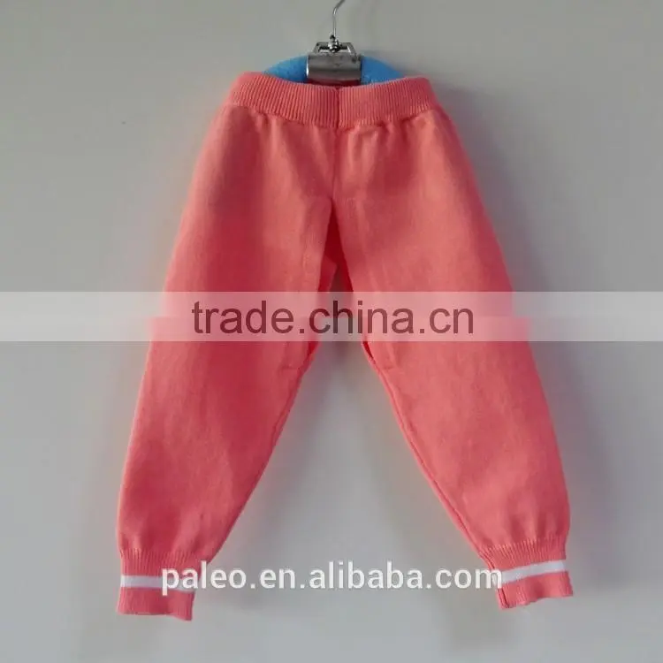 hot sale 100% cotton knitting newborn sweater long pants