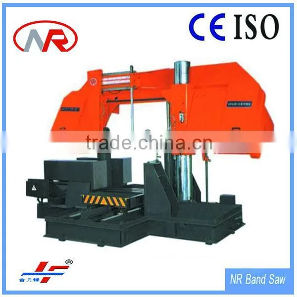GZ4280/100 China Hydraulic Horizontal band saw machine horizontal bandsaw for wood