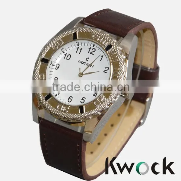 Trendy Promotional Men Analog Black Steel Case Outdoor Sports Watch