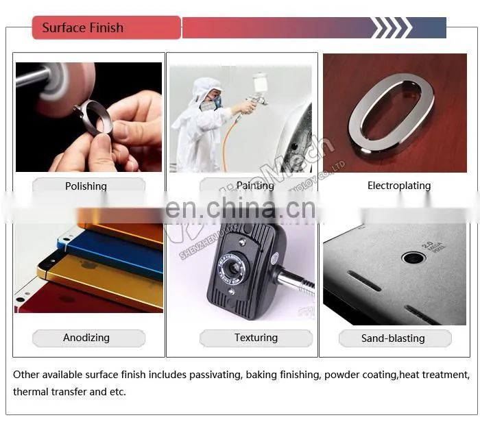 OEM Custom Precision Anodized Aluminum CNC Milling Parts