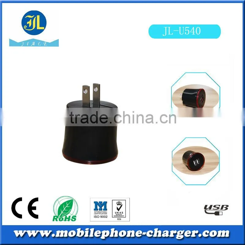 Mini abd portable mobile phone charger accessories usb travel charger factory in Guangzhou