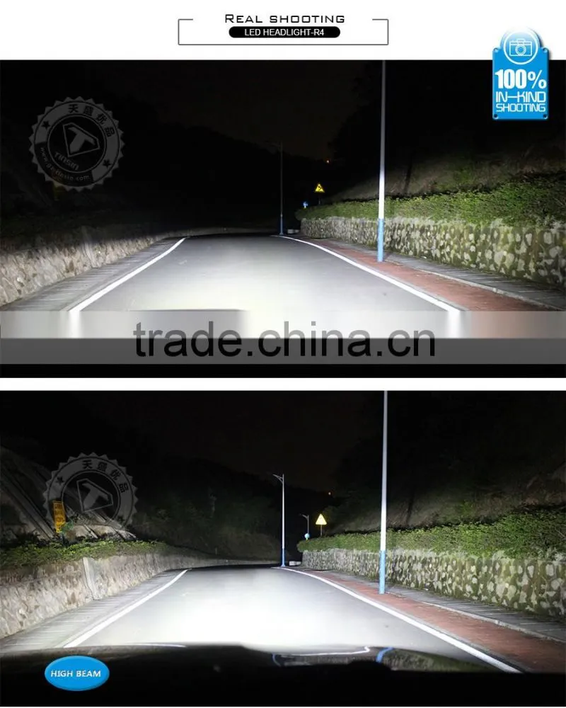 Factory wholesale car accessories R4 D4C D1S D2S D3S D4S led headlight kit bulb 80W 9600LM 12V-24V