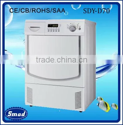 2014 7Kg automatic clothes tumble dryer for hotel laundry shops