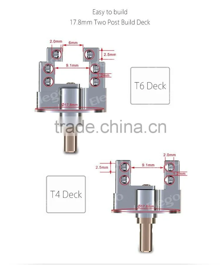 Original IJOY Tornado RDTA with 5ml Supports 300W NEW VAPE Tank Wholesale