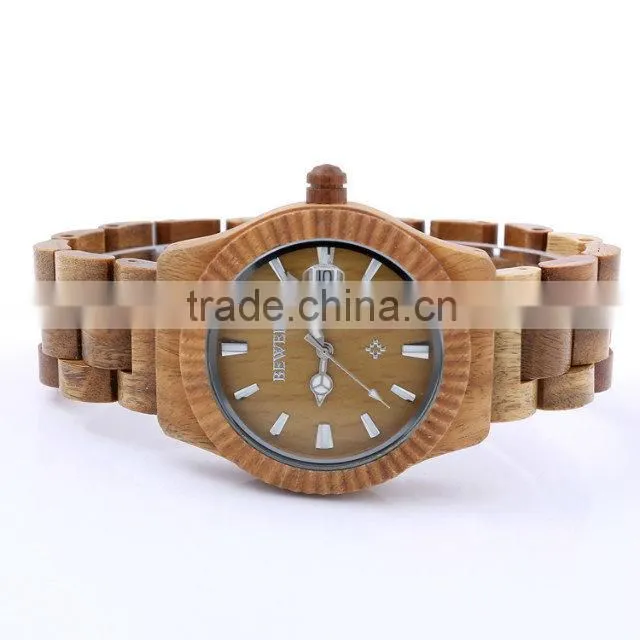 fashion business wooden watches for women watches bamboo wooden watch for men
