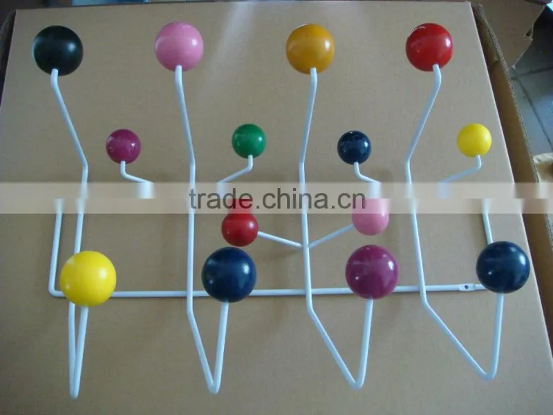 decorative wood ball hang it all