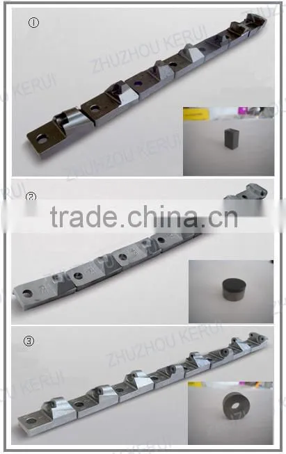 Good quality PCD cutting tool for chain saw machine in stone quarrying