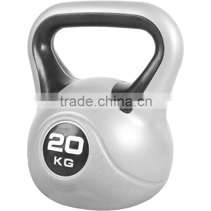 vinyl kettlebell plastic kettlebell cement kettlebell