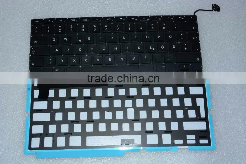 Germany keyboard Replacement LED Backlight For Macbook Pro A1286 2008-2012