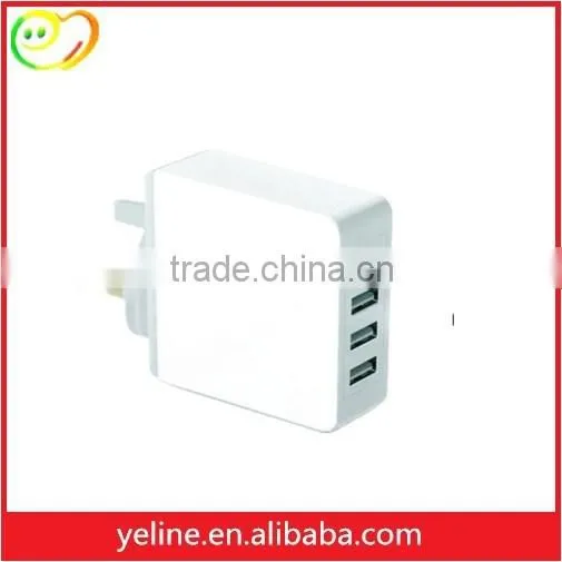 For Nokia A1/lumia 730/930 CE FCC ROHS UK 4 ports home wall charger