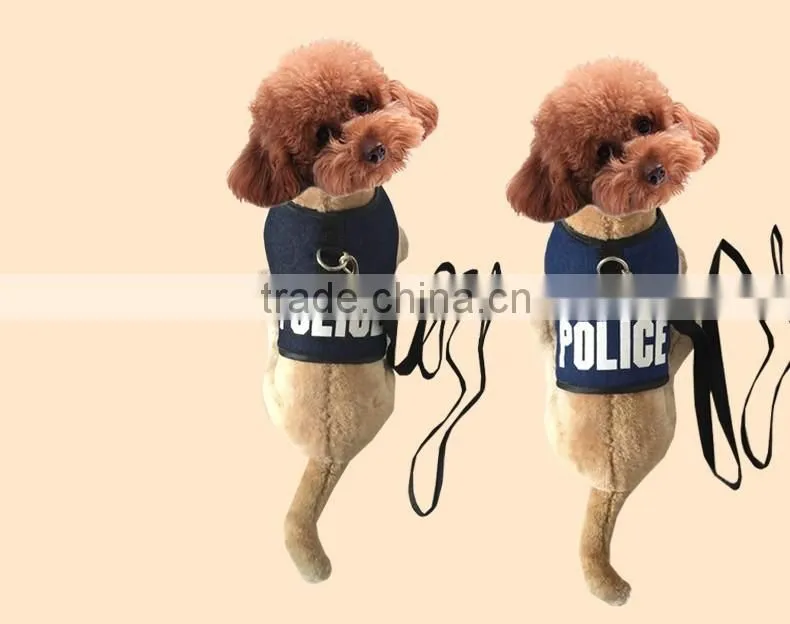 Pet supplies small to medium sized dogs chest straps pulling back dog harness