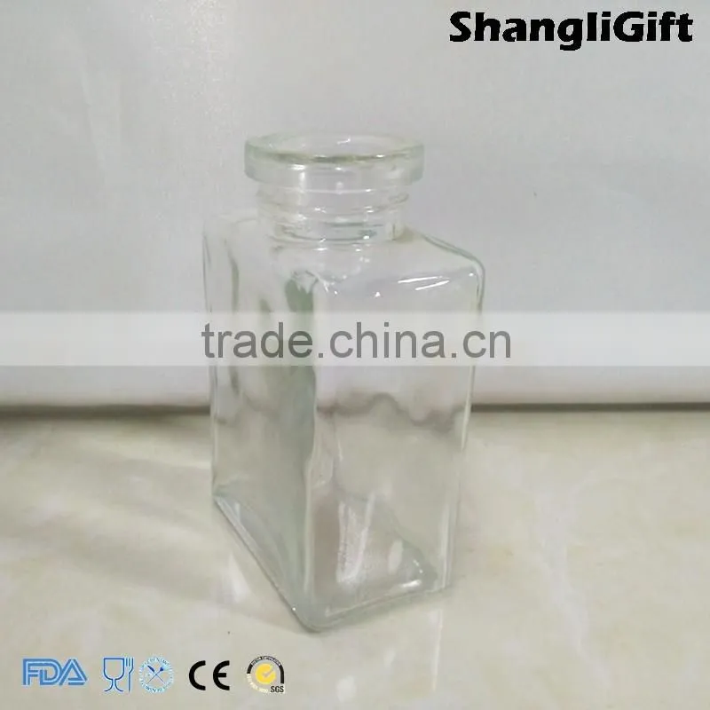 100ml Glass Liquor Bottle Flat Aroma Bottle Empty For Sale
