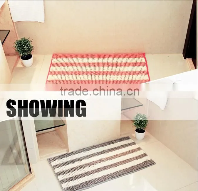 beauty chenille washable bathroom carpet tile prices