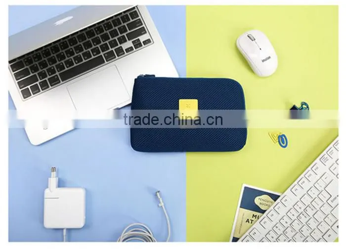 Travel digital power cable charger storage bag