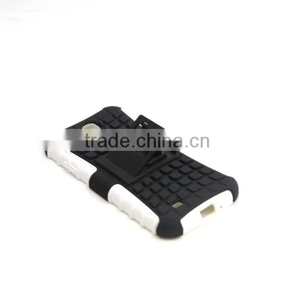 Mobile phone accessories in Shenzhen, 2 in 1 hybrid cases for Samsung Galaxy S4 i9400, Hybrid cases with stand function