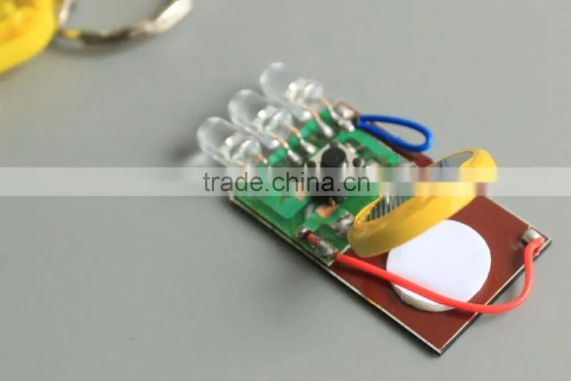 Mini led flashlight keychain Solar Powered Flashlight Keychain with display box