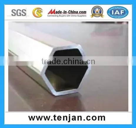 hexagonal pipe,hex tube, cold drawn special shaped steel tubes