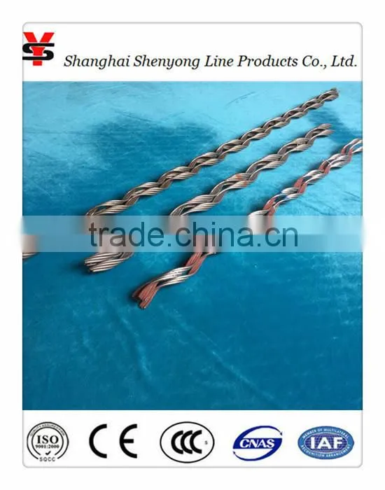 Preformed Armour Rods/Helical Clamp/Dead End Grip with ADSS/OPGW Cable