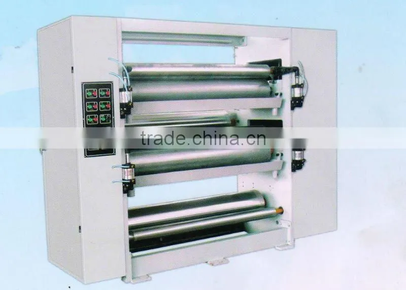 Single layer glue machine