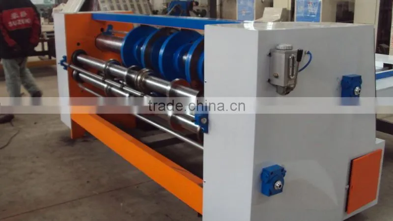 carton box slotting machine