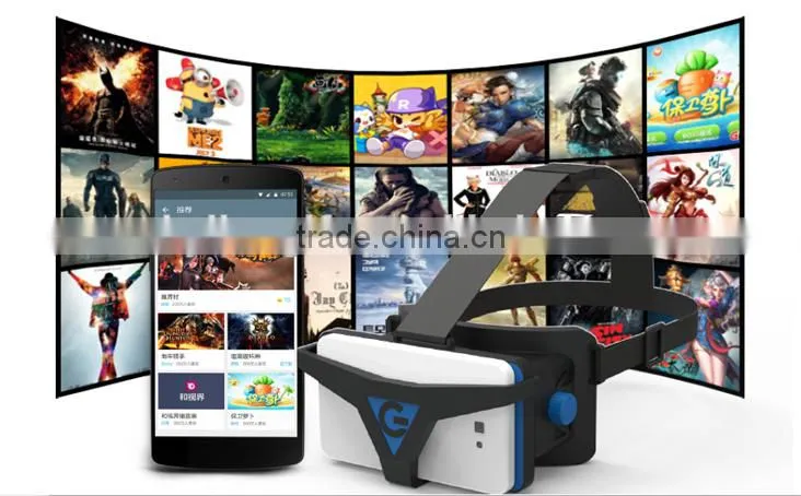2016 Coolest design 3D VR glasses headset
