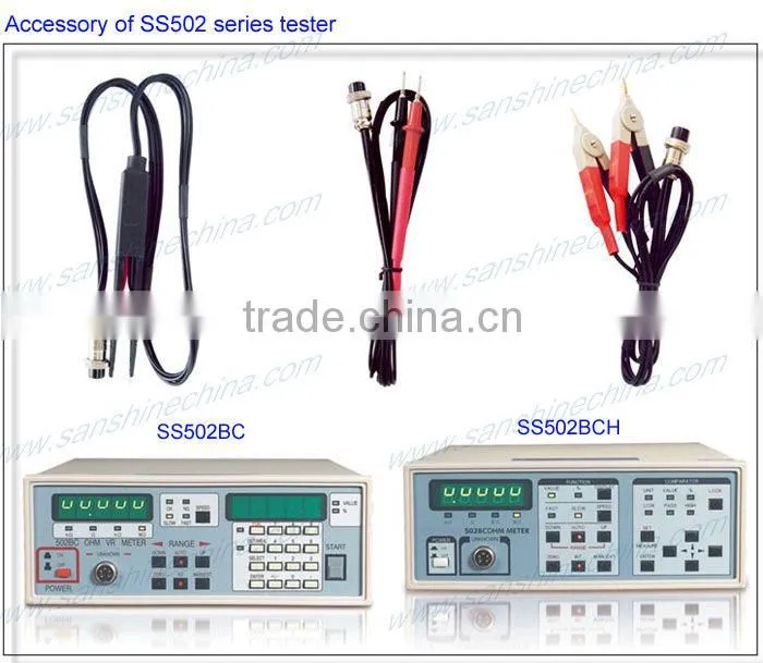 Precision digital OHM meter