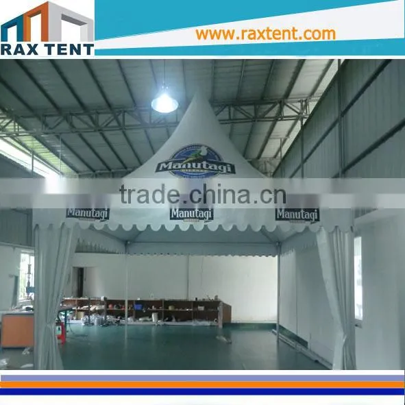 pagoda PVC tent with logo printing
