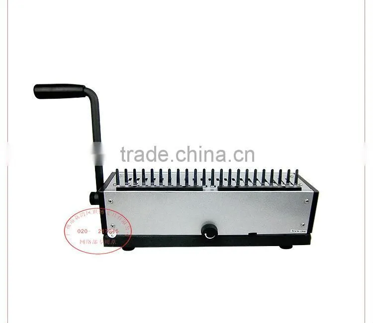 Office equipment comb binder