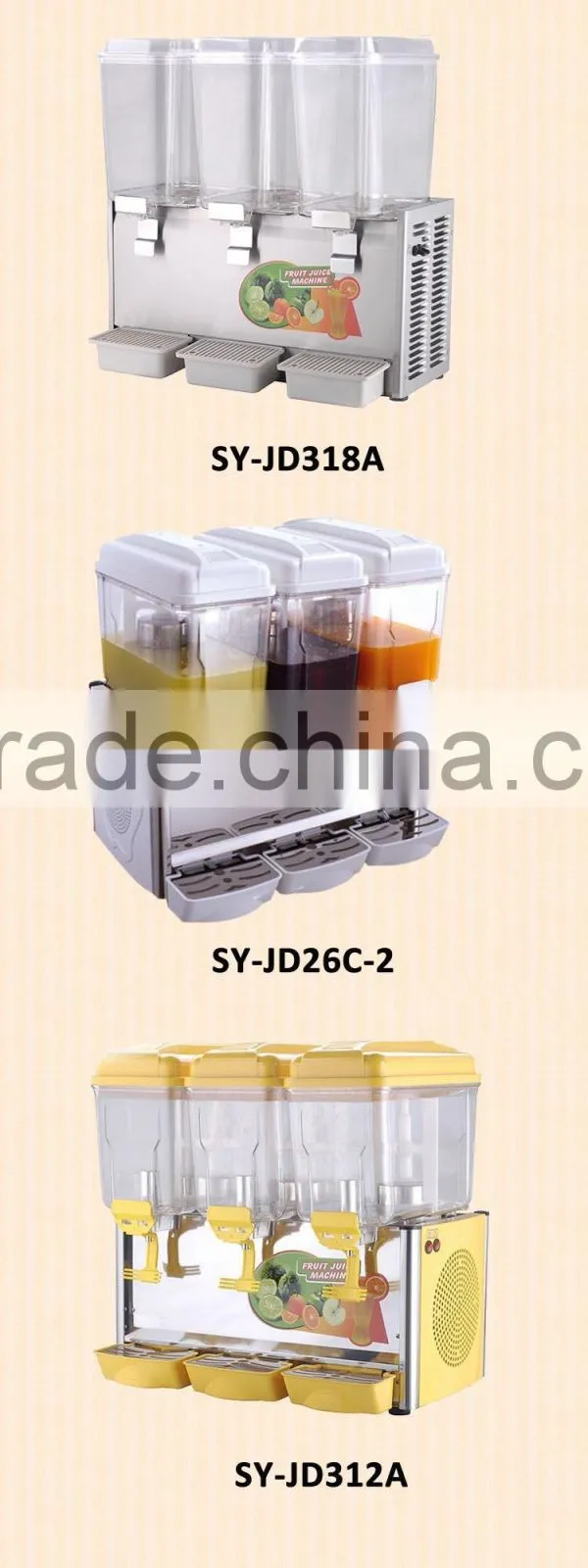 Refrigerated Beverage Juice Dispenser Machine Paddle Stirring (SY-JD24S SUNRRY)