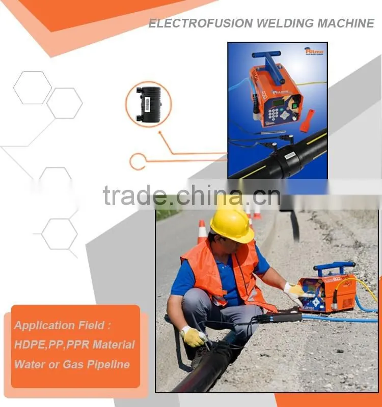 Electrofuison Coupler PE Pipe Gas Fitting