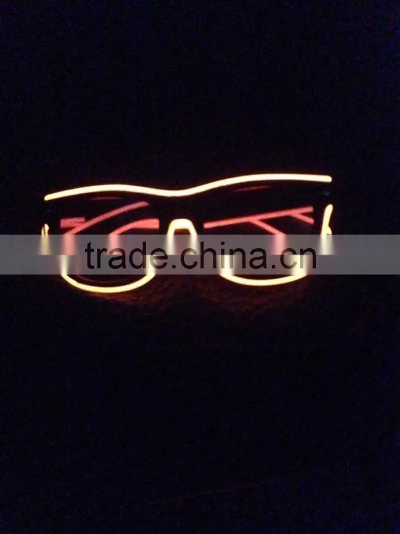 fashion el wire glasses cheap el wire glasses for sale