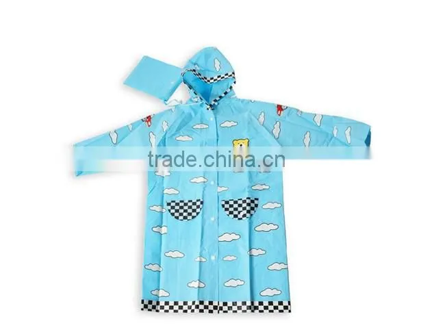 2014 new design raincoat for kids