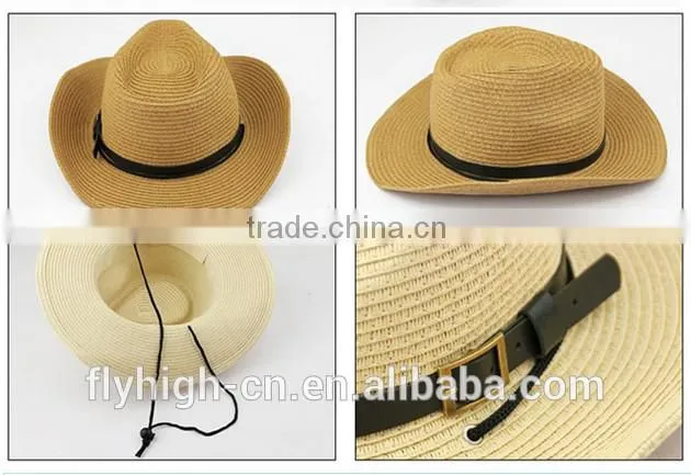 Custom Hand Made Promotional Natural Straw Hats