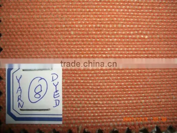 yarn dyed jute fabric