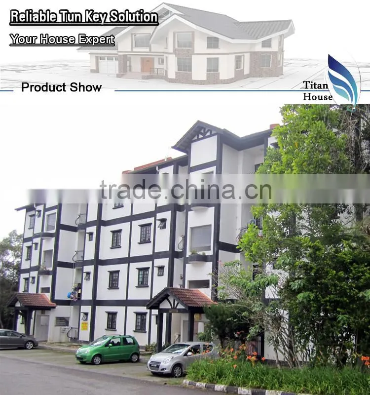 Light Steel Prefabricated Apartment for Rent in Malaysia