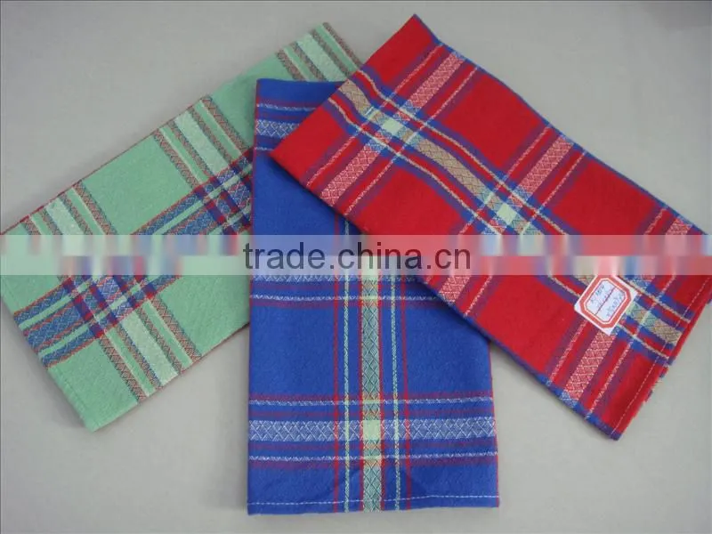 100% cotton yarn-dyed kitchen towel