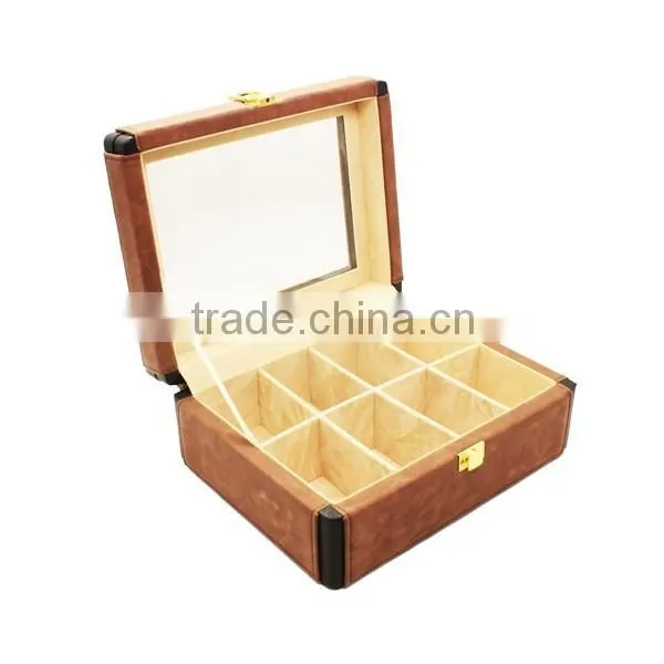 C&Y PU leather tea packaging boxes fot selling