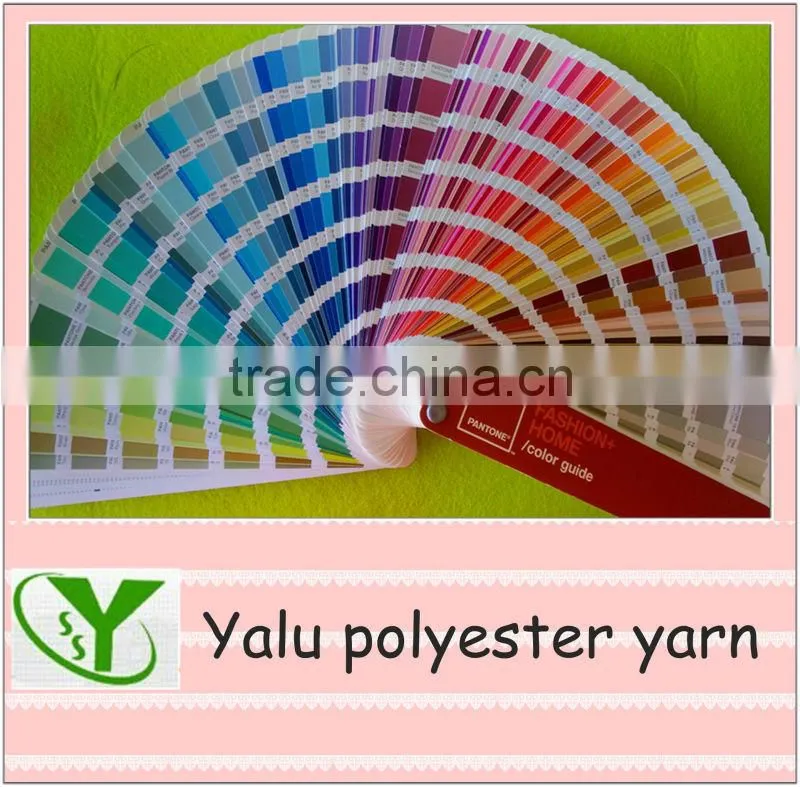 raw yellow polyester yarn virgin