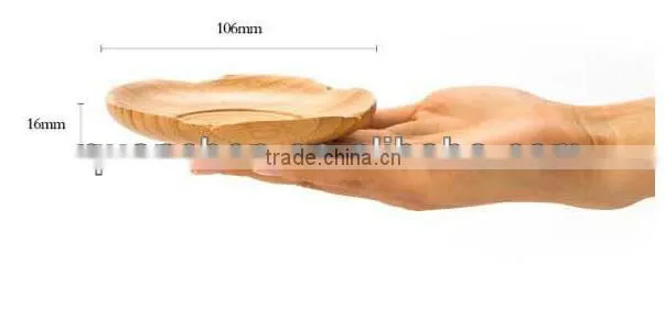 Environmental small bamboo dessert plate