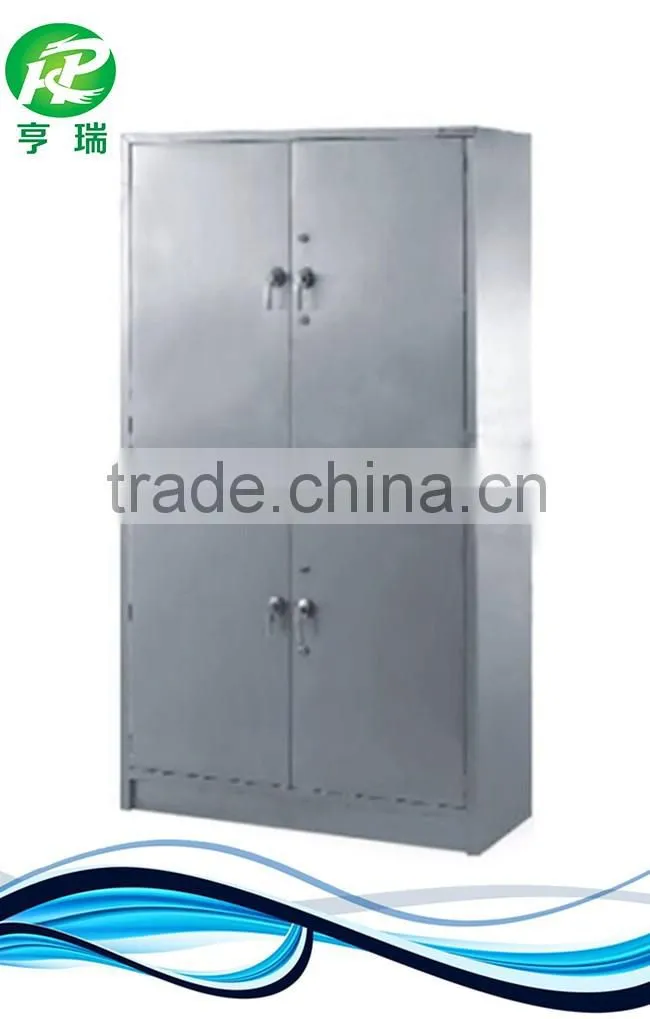 Metal hospital cabinet portable steel medical cupboard