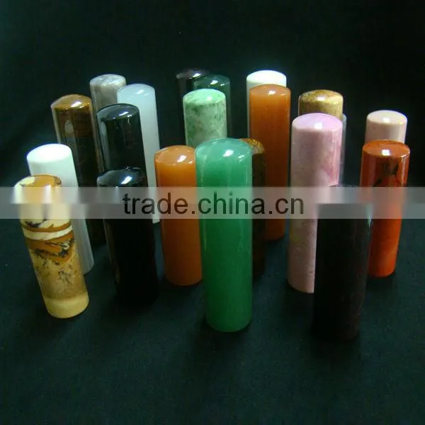 tiger eye stone round gemstone stamp for sale